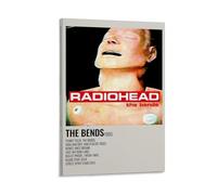 HFFKOS Radiohead The Bends Canvas Art Print 12x18 inch (30x45cm) Frame-style-21