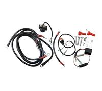 HFFMGMD Electric Start Kit For YAMAHA Outboard 2T 40HP 40J E40MH Model 64JK Starter Motor