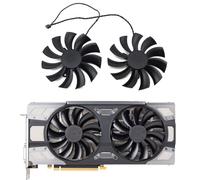 HFFOZMD 2pcs/lot 95MM PLD10015B12H GPU fan suitable for EVGA for GeForce GTX 1080 1070 1070Ti FTW2 ICX graphics card Fan