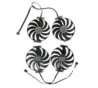 HFFOZMD 5PIN PIN DUAL RX 6700 XT GPU Fan，For ASUS for 6600 6600XT 6700XT 6650XT 6750XT、RTX 3060TI 3070 Video card cooling fan(FAN-5PIN)