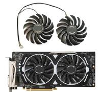 HFFOZMD 87MM 4PIN PLD09210S12HH RX 580 P106-100 GPU Fan，For MSI for 570 480 470 for ARMOR、P106-100 Graphics card cooling fan