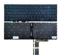 HFFOZMD Backlit US/French/Brazil/Russian/Spanish Keyboard For Lenovo for IdeaPad L340-17 L340-15 L340-17IRH L340-15IRH Blue Backlight(French)