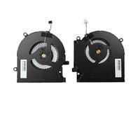 HFFOZMD CPU GPU Cooling Fan FOR HP OMEN 6/6Pro 15-EK 15-EN TPN-Q236 TPN-Q238 M04217-001 M04218-001 M04215-001 M04216-001(Pairs GTX1650 5v)