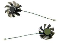 HFFOZMD For ASUS for GeForce for GT720 730 740 620 630 640 HD6570 HD6670 HD6750 Graphics Card Replacement Fan R128015BU FD8015H12D(4PIN interface)