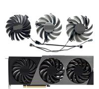 HFFOZMD For INNO3D RTX 4070 for GeForce RTX4070 4070ti X3 OC Graphics Card Replacement Fan CF-12910S CF-12915S(Right fan)