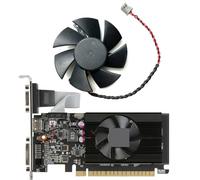 HFFOZMD For MSI for GeForce GTX1030 GT610 710 720 730 LP OC V1 Graphics Card Replacement Fan HA5010M12F-Z