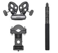 HFFOZMD For Osmo Motorcycle Heavy-Duty Mount with Dual Clamp quick angle adjustments Selfie Stick flexible dynamic shooting parts(3 in 1)