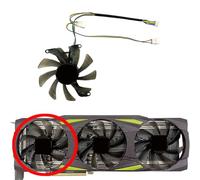 HFFOZMD For PNY for GeForce RTX3070ti 3080 3080ti 3090 XLR8 for UPRISING EPIC-X RGB Triple Fan OC Graphics Card Replacement T129215SU(Left fan)