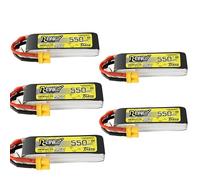 HFFOZMD For Tattu R-Line 1.0 7.4V for Lipo Battery 550mAh 95C For RC FPV Airplane Quadcopter Helicopter Drone parts(5pcs)