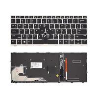 HFFOZMD Laptop Keyboard For HP 730 G5 735 830 836 HSN-I12C I30C(Backlit joystick)