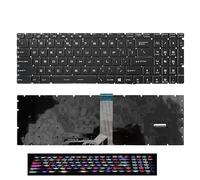 HFFOZMD Laptop Replacement Keyboard for MSI GL65 MS-16JB/16P5/16H8/16k2/16U7/16K4 7RFX GL63M(RGB Backlit)