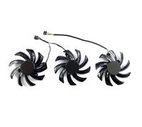 HFFOZMD T129215SU For PNY for RTX4060ti 4070 XLR8 VERTO Triple Fan Graphics Card Replacement(Set of three fans)