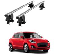 HFFTYU 2 Pcs Car Roof Rack, for Suzuki Swift 2017-2022 Aluminum Anti-rust Cargo Transport Rack Roof Accessories
