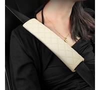 HFFTYU 2 PCS Car Seat Belt Pad Cover, for BMW 1 Series F20 4 Door 2012-2019 Comfortable Breathable Car Seat Shoulder Strap Pads Protect Neck and Shoulder,C