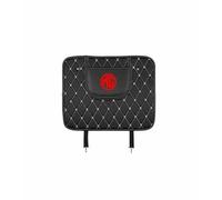 HFFTYU 2pcs Car Kick Pads, for MG ZS 2018-2023 Front Seat Leather Protection Kick Pads, Anti-Scratch Wear-Resistant Interior Accessories,B