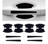 HFFTYU 8Pcs Car Door Handle Protectors, for Land Rover Range Rover Evoque 2013-2018 Films Anti Scratch Car Bowl Paint Protection Protector Cover,A