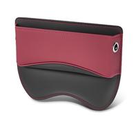 HFFTYU Auto Console Side Pockets, for Jaguar F-PACE F-TYPE Coupe I-PACE XE XF XJ XK E-PACE XEL XFL Leather Multifunctional Gap Filler Boxes Cars Seat Storage Box Front Seat Crevice Storage Box,A