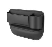 HFFTYU Auto Console Side Pockets, for Jaguar XE XEL XF XFL XJ F-PACE F-Type Leather Multifunctional Gap Filler Boxes Cars Seat Storage Box Front Seat Crevice Storage Box,A-RHD