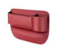 HFFTYU Auto Console Side Pockets, for Nissan Patrol GR Y61 2004-2023 Leather Multifunctional Gap Filler Boxes Cars Seat Storage Box Front Seat Crevice Storage Box,B-RHD