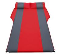 HFFTYU Car Air Mattress, for Land Rover Range Rover Sport 2008-2013 Portable Quick Inflatable Car Camping Airbed Lightweight Comfortable Car Travel Mattress Thickened,Red and gray