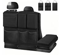 HFFTYU Car Boot Organizer, for VW Transporter T5, T6, T6.1 Adjustable Multi-Pocket Car Storage Organiser Car Travel Boot Storage Bags Tear Resistant & Easy to Install,A