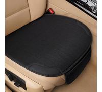 HFFTYU Car Seat Cushion for Ford Transit Custom 2012-2022 2023 Breathable Pure Linen Front Seat Protector Universal Non-Slip Driver Pad with Storage Pocket,A