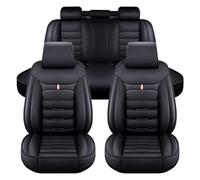 HFFTYU Leather Car Seat Covers for Tesla Model Y Juniper 2025 2026, Waterproof Full Set Interior Protectors, 5-Seater Breathable Padded Automotive Seat Covers,C