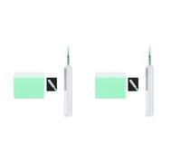 Hfgdnchva 2 Set 2.5mm Fiber Optic Cleaning Pen SC/FC/One-Click Cleaning Fiber Cleaner Tools Optical Fiber Connector Cleaner