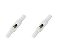 Hfgdnchva 2X 1000Mbps Waterproof POE Extender 48V 30W Standard Connection One in Out 100m/250m IEEE802.3af/At for POE Switch