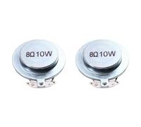 Hfgdnchva 2X Audio Speakers 44mm Plane Vibration Speaker Resonance Speaker 10W 8 Ohms DIY for Home Theater HOT