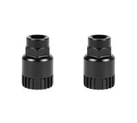 Hfgdnchva 2X Bicycle 20 Teeth Bottom Bracket Remover Puller Tool Black for Mountain Bike Bicycle Repair Tools