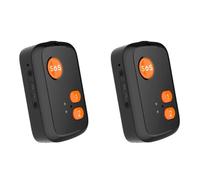 Hfgdnchva 2X GPS + Beidou Tracker -V51 WIFI Compatible with 4G LTE/3G WCDMA/2G GSM SOS Alarm Two-Way Voice Tracking (B)