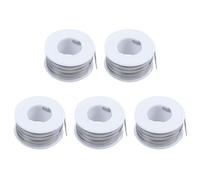 Hfgdnchva 5pcs 7.5M 24.6Ft 0.2x3mm Nichrome Flat Heater Wire for Heating Elements