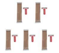 Hfgdnchva 5X RPi GPIO Breakout Expansion Board + Ribbon Cable + Assembled T Type GPIO Adapter 20cm FC40 40pin Flat Ribbon Cable