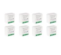 Hfgdnchva 8X Mini Smart WiFi Relay Switch, DIY Timer Light Switch Module Smart Life/Tuya Application, Wireless Remote Control