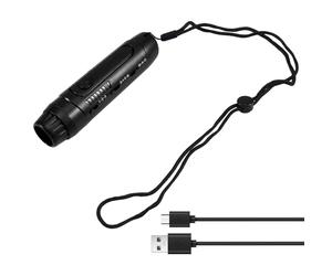 Hfgdnchva Electronic Whistle for PE Teachers with Lanyard and LED Light Pro | Battery life is extended by replaceable cells; no recharge downtime; pull, replace, and resume play with loud, solid whistle.
