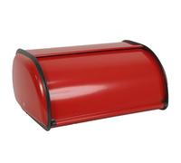 Hfgdnchva Iron Vintage Roll Top Bread Box Metal Bread Holder Food Organizer Bin Storage Container for Kitchen A