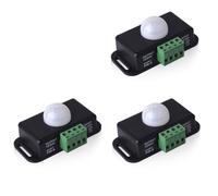 Hfgdnchva PIR Motion Switch for 12V 24V LED Strips with Sensitivity Range