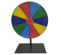 Hfgdnchva Prize Wheel Spinner with Stand Erasable Game Wheel 10 Slots Roulette Board Doodle Fun Game Fortune for Store Activities