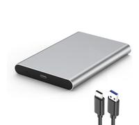 Hfgdnchva USB Enclosure for 2.5 Inch SATA SSD/HDD USB 3.1 Type-C HDD Box | Plug-and-play USB 3.1 performance supports quick data transfers, ideal for on-the-go backups and media storage.