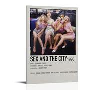 HFGPBVjk Movie Sex And The City Minimalist Art Wall Art Picture Print Modern Family Room Decor 24 x 36 Inches (60 x 90 cm)