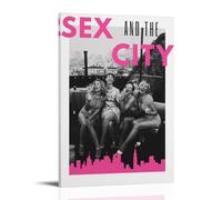 HFGPBVjk Movie Sex And The City Performer Fan Art Wall Art Picture Print Modern Family Room Decor 20 x 30 Inches (50 x 75 cm)