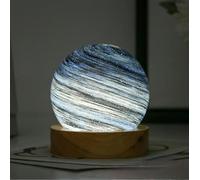 HFHungkeong 3D Starry Night Bedside Lamp - Touch LED Light for Couples - Gift for Birthdays or Special Occasions for Girls - Unique Decorative Lighting for Bedroom Decor