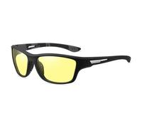 HFHungkeong Polarized Sunglasses for Men And Women, Outdoors Fashion Windproof Sunglasses Running Driving Cycling Light Unbreakable(Black Frame - Night Vision Porn, Unpolarized)