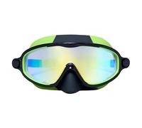 HFHungkeong Swim Goggles for 3-15 Age With a nose mask, Anti Fog Wide View Clear Swim Mask(Black Colorful)