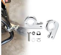 HFJFDQ 1-1/4" 32MM Motorcycles Highway Foot Pegs Mount Engine Guards Footrest For For D&avidson Road King Street Glide