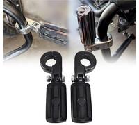 HFJFDQ 1-1/4" 32MM Motorcycles Highway Foot Pegs Mount Engine Guards Footrest For For D&avidson Road King Street Glide