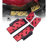 HFJFDQ ADV350 Footrest Foot Pads Pedal Plate Pedal Pad Kit For ADV 350 2019-2024 2020 2021 2022 2023 Motorcycle Plate Pedal Pad