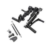 HFJFDQ CNC Adjustable Footrests For RS660 2020 2021 2022 2023 Aluminum Alloy Ergonomic Pedal Assembly