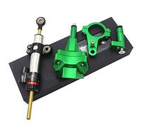 HFJFDQ CNC Aluminum Motorcycle Accessories Damper Steering Stabilize Safety Control For For Ninja400 For Ninja 400 Z400 ZX-4R ZX4R